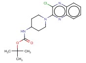 N-[1-(3-氯-2-喹喔啉<span class='lighter'>基</span>)-4-哌啶<span class='lighter'>基</span>]氨基<span class='lighter'>甲酸</span><span class='lighter'>叔</span><span class='lighter'>丁</span><span class='lighter'>酯</span>
