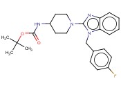 氨甲酸,[1-[1-[(4-<span class='lighter'>氟</span>苯基)甲基]-1H-<span class='lighter'>苯并咪唑</span>-2-基]-4-哌啶基]-,1,1-二甲基乙基酯 (9CI)
