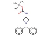 1-二苯甲基<span class='lighter'>氮</span><span class='lighter'>杂</span><span class='lighter'>环</span><span class='lighter'>丁烷</span>-3-氨基甲酸叔丁酯