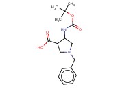 1-BENZYL-4-TERT-BUTOXYCARBONYLAMINO-PYRROLIDINE-3-CARBOXYLIC ACID