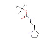 [2-(2R)-2-吡咯烷基<span class='lighter'>乙基</span>]氨基甲酸<span class='lighter'>叔</span><span class='lighter'>丁</span><span class='lighter'>酯</span>