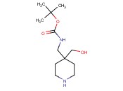 TERT-BUTYL ([4-(HYDROXYMETHYL)-4-<span class='lighter'>PIPERIDINYL</span>]METHYL)CARBAMATE