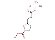 METHYL 5-[(TERT-BUTOXYCARBONYLAMINO)METHYL]TETRAHYDROFURAN-2-CARBOXYLATE