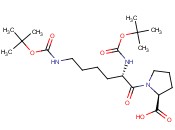 BOC-LYS(BOC)-<span class='lighter'>PRO</span>-OH