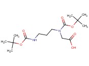 N-<span class='lighter'>叔</span><span class='lighter'>丁</span><span class='lighter'>氧</span><span class='lighter'>羰基</span>-N-[3-(<span class='lighter'>叔</span><span class='lighter'>丁</span><span class='lighter'>氧</span><span class='lighter'>羰基</span><span class='lighter'>氨基</span>)丙基]甘氨酸