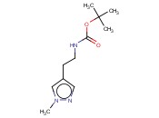 2-(1-甲基-1H-吡唑-4-基)<span class='lighter'>乙基</span>氨基甲酸<span class='lighter'>叔</span><span class='lighter'>丁</span><span class='lighter'>酯</span>