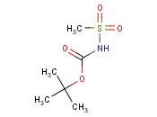 N-甲基磺酰<span class='lighter'>基</span>氨基<span class='lighter'>甲酸</span><span class='lighter'>叔</span><span class='lighter'>丁</span><span class='lighter'>酯</span>