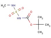 N-(甲基氨基磺酰<span class='lighter'>基</span>)氨基<span class='lighter'>甲酸</span><span class='lighter'>叔</span><span class='lighter'>丁</span><span class='lighter'>酯</span>