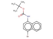 1-BOC-<span class='lighter'>氨基</span>-4-<span class='lighter'>溴</span><span class='lighter'>萘</span>