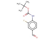 4-N-<span class='lighter'>叔</span><span class='lighter'>丁</span><span class='lighter'>氧</span><span class='lighter'>羰基</span><span class='lighter'>氨基</span>-3-氟<span class='lighter'>苯</span>甲醛