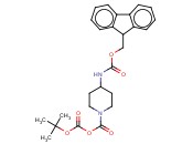 N-<span class='lighter'>叔</span><span class='lighter'>丁</span><span class='lighter'>氧</span><span class='lighter'>羰基</span>4-(FMOC-<span class='lighter'>氨基</span>)哌啶-4-羧酸