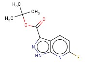 TERT-BUTYL 6-FLUORO-1H-PYRAZOLO[3,4-B]PYRIDINE-3-CARBOXYLATE