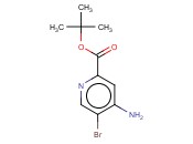 TERT-BUTYL 4-<span class='lighter'>AMINO-5-BROMOPYRIDINE-2-CARBOXYLATE</span>