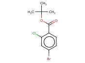 4-<span class='lighter'>溴</span>-2-氯<span class='lighter'>苯甲酸</span>叔丁酯