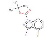 <span class='lighter'>TERT-BUTYL</span> <span class='lighter'>4-FLUORO-3-IODO-1H-INDAZOLE-1-CARBOXYLATE</span>