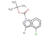 3-BROMO-4-<span class='lighter'>CHLOROINDOLE</span>-1-CARBOXYLIC ACID TERT-BUTYL ESTER