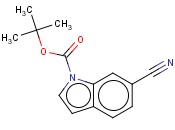 叔-丁基 6-<span class='lighter'>氰</span><span class='lighter'>基</span><span class='lighter'>吲哚</span>-1-羧酸酯