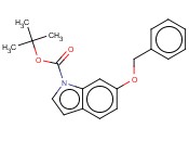 6-<span class='lighter'>苄</span><span class='lighter'>氧基</span>-1H-<span class='lighter'>吲哚</span>-1-羧酸叔丁酯