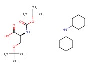 N-<span class='lighter'>叔</span><span class='lighter'>丁</span>氧<span class='lighter'>羰基</span>-O-<span class='lighter'>叔</span>丁基-L-丝氨酸二环己胺盐