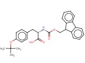 N&alpha;-[(9H-<span class='lighter'>芴</span>-9-基甲氧基)羰基]-O-叔丁基-L-酪氨酸