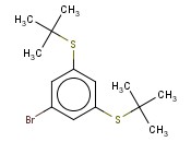 1-溴-3,5-<span class='lighter'>二</span>(叔丁基<span class='lighter'>硫</span>代)<span class='lighter'>苯</span>