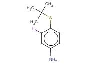 4-(TERT-BUTYLSULFANYL)-<span class='lighter'>3-IODOANILINE</span>