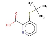 3-<span class='lighter'>叔</span><span class='lighter'>丁</span><span class='lighter'>硫</span><span class='lighter'>基</span><span class='lighter'>吡啶</span>-2-<span class='lighter'>羧酸</span>