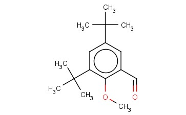 3,5-二-叔丁基-2-甲<span class='lighter'>氧基</span><span class='lighter'>苯</span><span class='lighter'>甲醛</span>