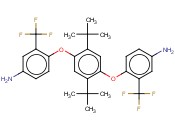 1,4-<span class='lighter'>双</span>(4-氨基-2-<span class='lighter'>三</span>氟甲基<span class='lighter'>苯</span>氧基)-2,5-二叔丁基<span class='lighter'>苯</span>