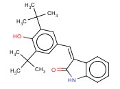 3-(3,5-二叔丁基-4-羟基苯亚甲基)二氢<span class='lighter'>吲哚</span>-2-<span class='lighter'>酮</span>