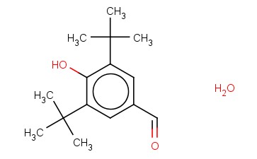 3,5-<span class='lighter'>二</span>叔丁基-4-羟基苯甲醛半<span class='lighter'>水</span><span class='lighter'>物</span>