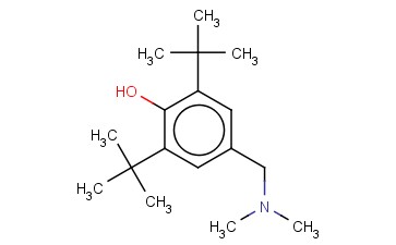 <span class='lighter'>2,6</span>-<span class='lighter'>二叔</span><span class='lighter'>丁基</span>对(<span class='lighter'>二甲</span><span class='lighter'>氨</span><span class='lighter'>甲基</span>)<span class='lighter'>苯酚</span>