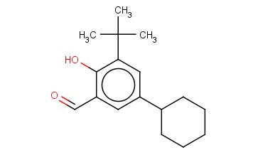 <span class='lighter'>3-TERT-BUTYL-5-CYCLOHEXYL-2-HYDROXYBENZALDEHYDE</span>