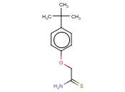 2-(4-叔丁基<span class='lighter'>苯</span>氧基)<span class='lighter'>硫</span>代<span class='lighter'>氨基</span>乙酰