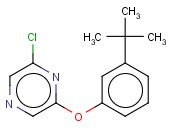 2-(3-TERT-BUTYLPHENOXY)-6-<span class='lighter'>CHLOROPYRAZINE</span>