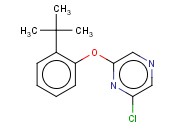 2-(2-TERT-BUTYLPHENOXY)-6-<span class='lighter'>CHLOROPYRAZINE</span>