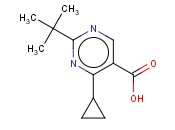 <span class='lighter'>2-TERT-BUTYL-4-CYCLOPROPYLPYRIMIDINE-5-CARBOXYLIC</span> ACID