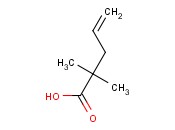 <span class='lighter'>2,2</span>-<span class='lighter'>二甲基</span>-4-戊烯酸