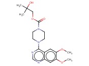 4-(6,7-二<span class='lighter'>甲</span>氧基-4-喹唑啉基)-1-哌嗪<span class='lighter'>甲酸</span> 2-羟基-2-甲基<span class='lighter'>丙</span><span class='lighter'>酯</span>