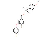 1-氟-2-(4-氟<span class='lighter'>苯</span><span class='lighter'>氧基</span>)-4-{[2-(4-甲氧苯基)-2-甲基<span class='lighter'>丙</span><span class='lighter'>氧基</span>]甲基}<span class='lighter'>苯</span>
