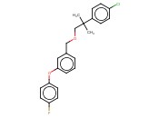 1-{[2-(4-氯苯基)-2-甲基<span class='lighter'>丙</span><span class='lighter'>氧基</span>]甲基}-3-(4-氟<span class='lighter'>苯</span><span class='lighter'>氧基</span>)<span class='lighter'>苯</span>