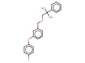 1-(4-氟<span class='lighter'>苯</span><span class='lighter'>氧基</span>)-3-[(2-甲基-2-苯基<span class='lighter'>丙</span><span class='lighter'>氧基</span>)甲基]<span class='lighter'>苯</span>