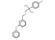 1-{[2-(4-溴苯基)-2-甲基<span class='lighter'>丙</span><span class='lighter'>氧基</span>]甲基}-3-<span class='lighter'>苯</span><span class='lighter'>氧基</span><span class='lighter'>苯</span>