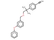 1-{[2-(4-乙炔基苯基)-2-甲基<span class='lighter'>丙</span><span class='lighter'>氧基</span>]甲基}-3-<span class='lighter'>苯</span><span class='lighter'>氧基</span><span class='lighter'>苯</span>