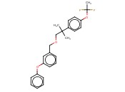 1-({2-[4-(1,1-二氟乙<span class='lighter'>氧基</span>)苯基]-2-甲基<span class='lighter'>丙</span><span class='lighter'>氧基</span>}甲基)-3-<span class='lighter'>苯</span><span class='lighter'>氧基</span><span class='lighter'>苯</span>