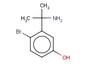 3-(2-AMINOPROPAN-2-YL)-4-<span class='lighter'>BROMOPHENOL</span>
