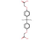 4,4'-<span class='lighter'>亚</span>异丙<span class='lighter'>酯</span><span class='lighter'>二</span>苯氧<span class='lighter'>乙酸</span>