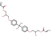 1,1’-异亚丙基双(对亚苯氧基)<span class='lighter'>二</span>-2-<span class='lighter'>丙醇</span><span class='lighter'>二</span>丙烯酚酯