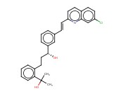 [R-(E)]-alpha-[3-[2-(7-氯-2-<span class='lighter'>喹啉</span>基)乙烯基]苯基]-2-(1-<span class='lighter'>羟基</span>-1-甲基乙基)苯丙醇
