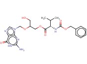 N-苄氧羰基-<span class='lighter'>L-</span><span class='lighter'>缬氨酸</span> 2-[(2-氨基-1,6-二氢-6-氧代-9H-嘌呤-9-基)甲氧基]-3-羟基丙基酯
